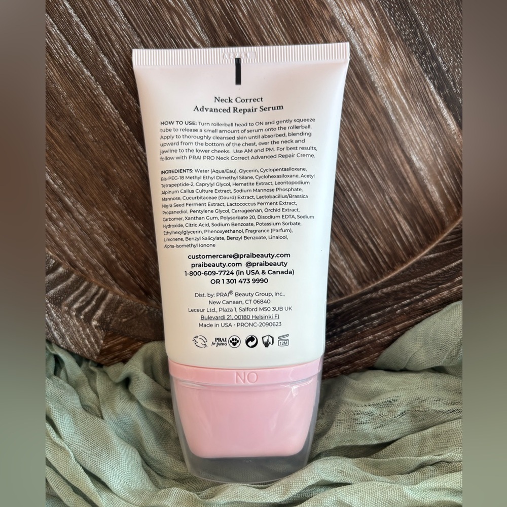 Firming Neck Cream PRAI PRO Advanced Repair Serum 90ml NEW - Picture 4 of 6